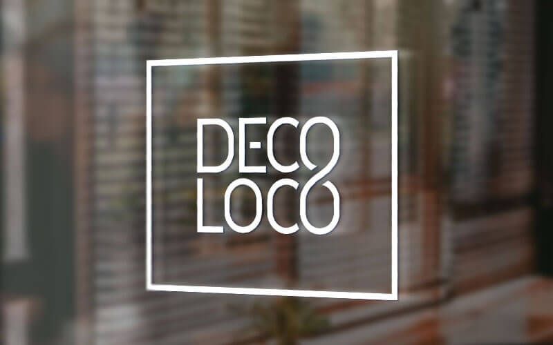 Tvorba loga showroomu a prodejny DECO LOCO