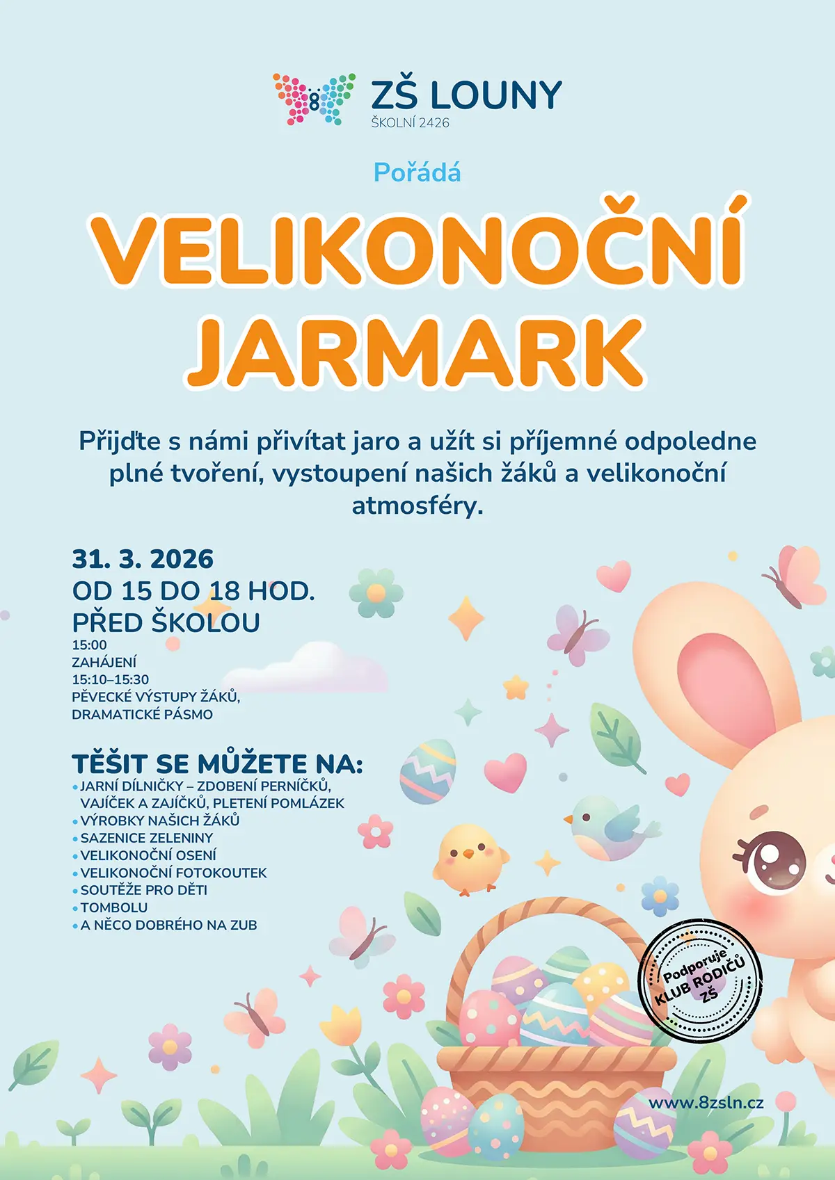 Design plakátu ZŠ Louny