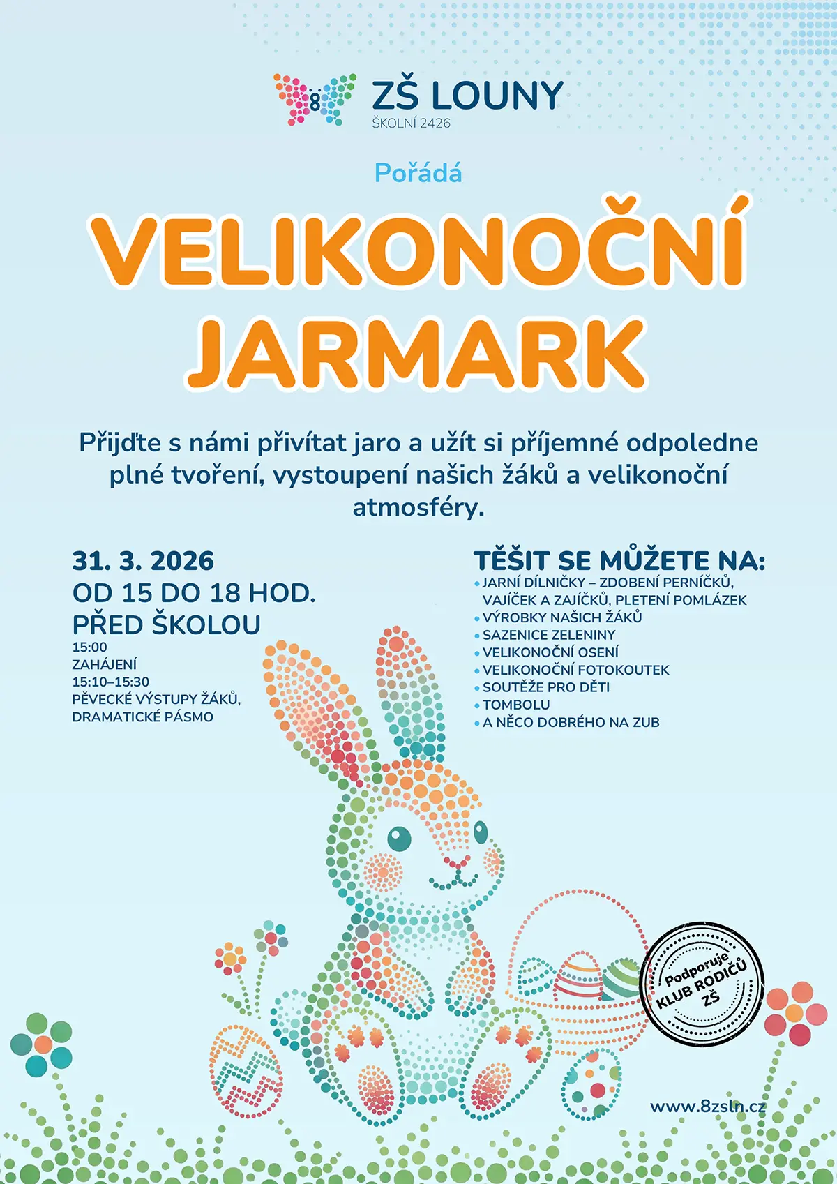 Design plakátu ZŠ Louny